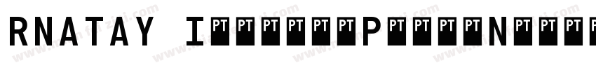 RNATAY ItalianPlateN字体转换